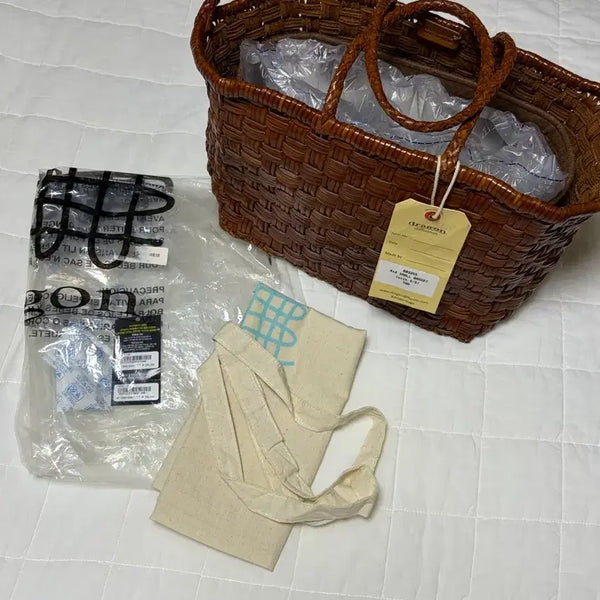 [BUNJANG] Dragon Diffusion 4+4 Small Basket Tote Bag / 드래곤디퓨전 4+4 스몰 바스켓 토트백 8932