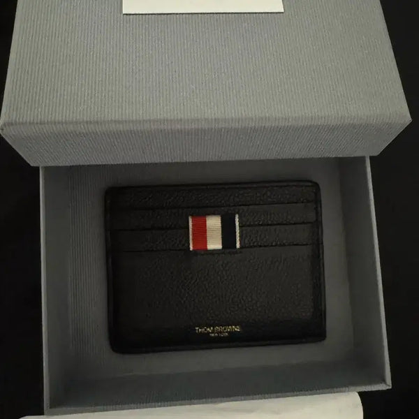 [BUNJANG] Thom Browne Pebble Grain Leather Compartment Card Holder / 톰브라운 페블그레인 레더 컴파트먼트 카드 홀더