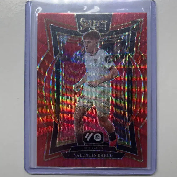 [BUNJANG] 2025 Panini Select Rookies Valentin Barco Limited Red Lava Card / 2025 파니니 셀렉트 루키 발렌틴 바르코 59한정 레드 라바