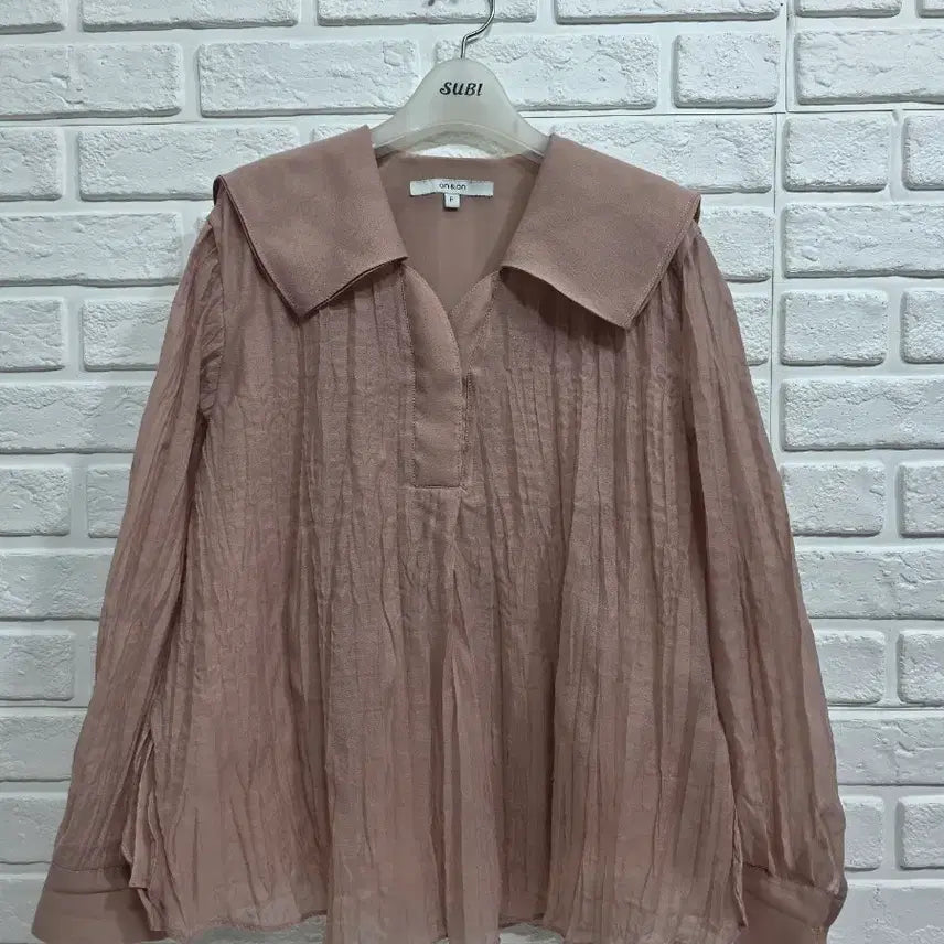 [BUNJANG] ON&ON 2021 Pleated Shirt / 2021년 온앤온 주름셔츠 55ㅡ77