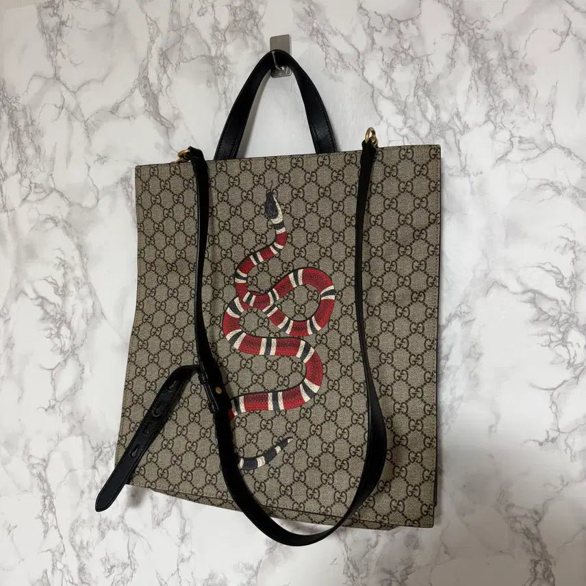 [BUNJANG] Gucci Snake Tote Bag / [OS] 구찌 스네이크 토트백