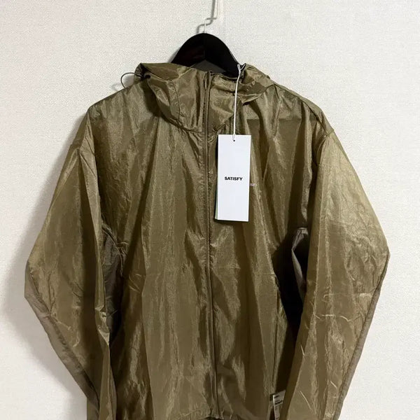 [BUNJANG] Satisfy Pertex Diamond Fuse Windbreaker Falcon / 세티스파이 퍼텍스 바람막이 팔콘 팝니다.