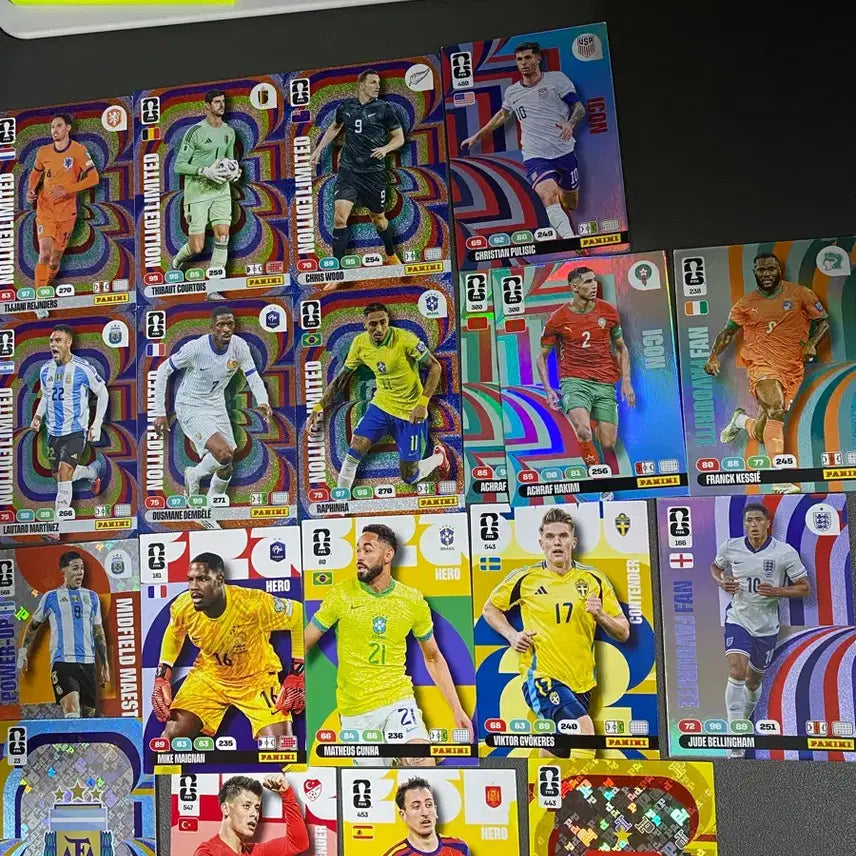 [BUNJANG] Panini 2026 World Cup Edition Soccer Cards Bundle / 파니니 축구 카드 2026 월드컵 에디션