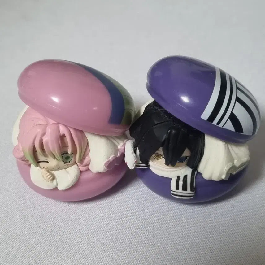[BUNJANG] Demon Slayer Kimetsu no Yaiba Caramelmacaron Part 2 Iguro Mitsuri Bundle Set / 귀멸의칼날 카라마카롱 2탄 귀칼 가챠 이구로 미츠리