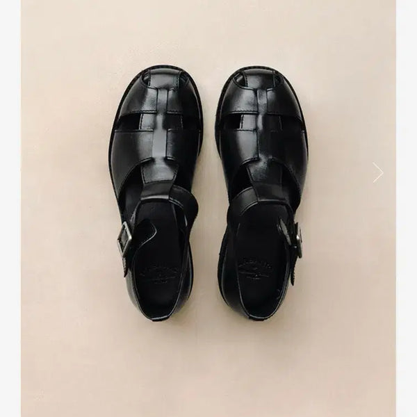 [BUNJANG] URBANIC Fisherman Sandals Black / 얼바닉 피셔맨 샌들 블랙 245 Fisherman Sandals