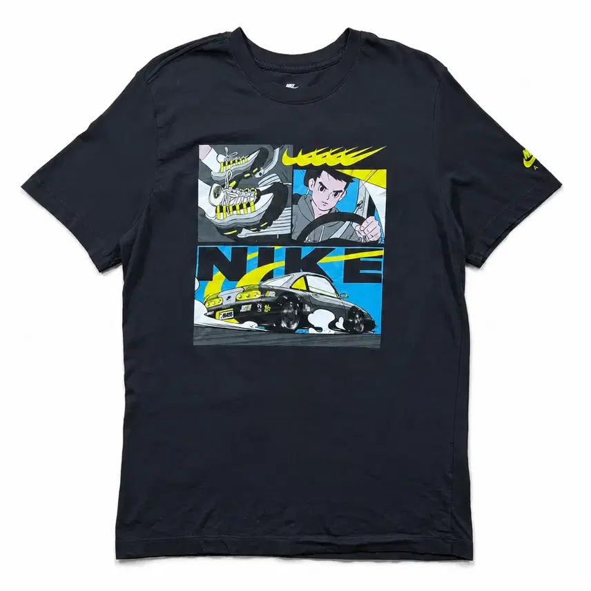 [BUNJANG] Nike Cartoon Graphic Short Sleeve T-Shirt / 나이키 카툰 그래픽 반팔티