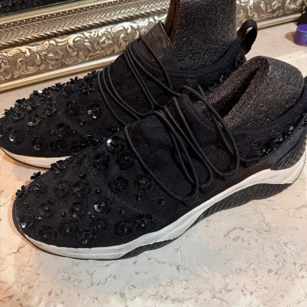 [BUNJANG] ASH Women's Sequin Embellished Sneakers Size 230 / 아쉬(ASH) 여성운동화 스팽글장식 스니커즈 230
