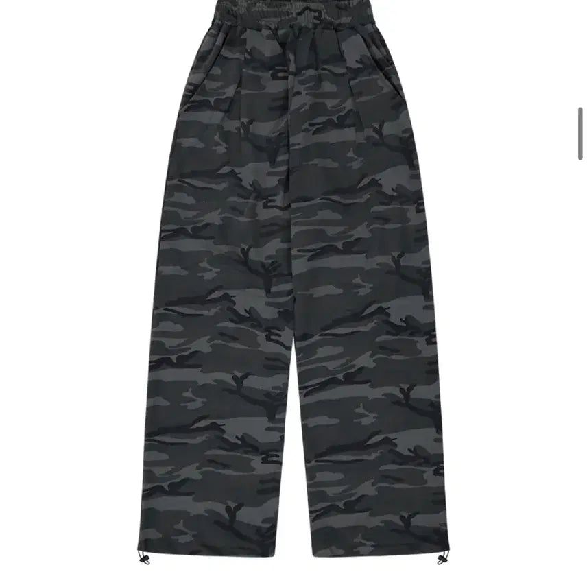 [BUNJANG] Camouflage Wide Training Pants / 카모플라쥬 와이드 트레이닝 팬츠