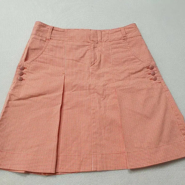 [BUNJANG] Hugo Boss Gingham Check Skirt / 휴고보스 BOSS 깅엄 체크 스커트 허리28~29