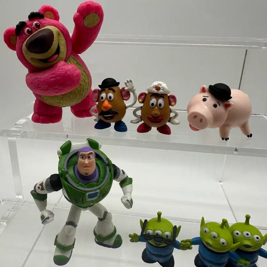 [BUNJANG] Toy Story Diorama Collection 2 & Mrs. Potato Head Mr. Potato Head Gachapon Set / 토이스토리 가챠