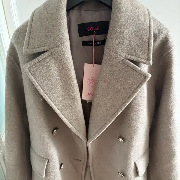 [BUNJANG] Soup Coat Khaki / (새상품 택있음) 수프 코트 카키색