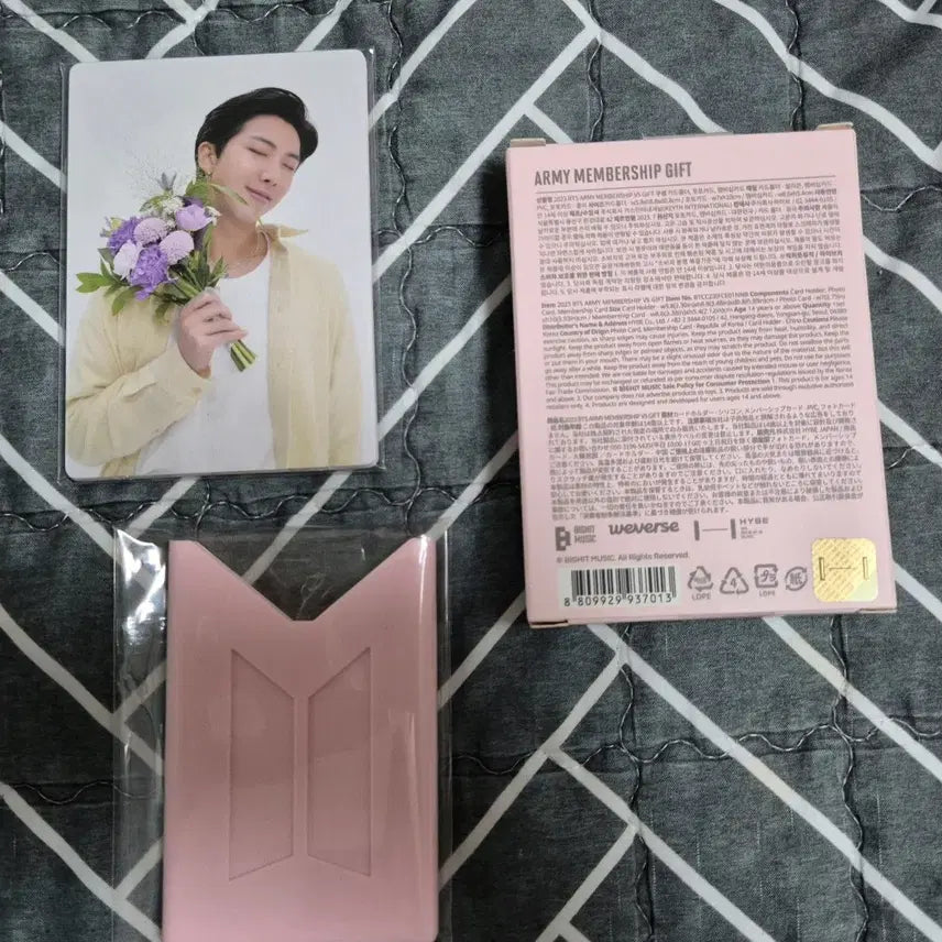 [BUNJANG] BTS ARMY Membership Gift Photocard & Card Holder Set / 아미멤버십 기프트 포토카드