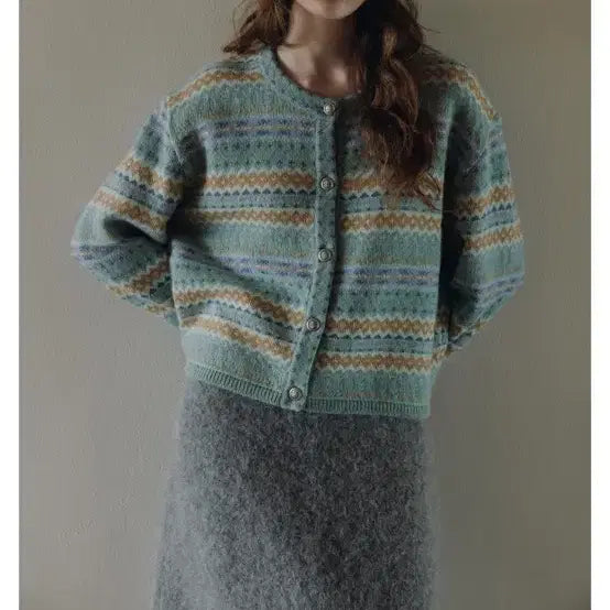 [BUNJANG] Farben Nordic Cardigan / 파르벵 farven 노르딕 가디건
