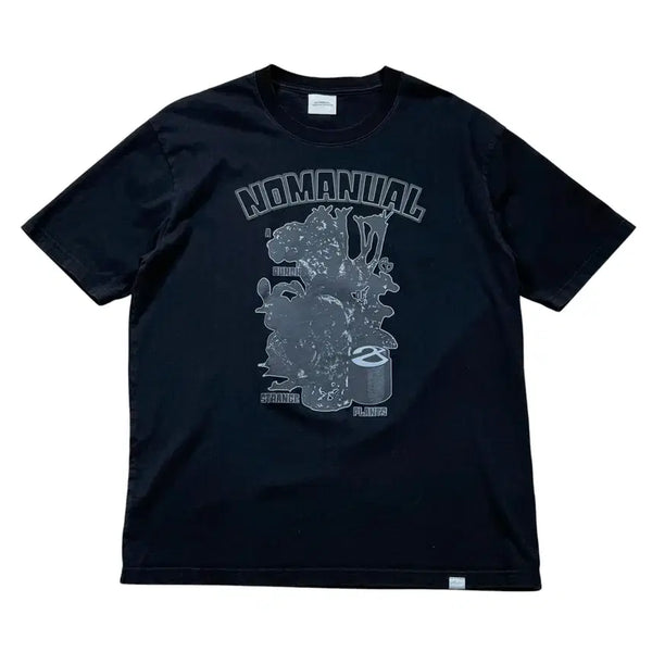 [BUNJANG] No Manual S.P Short Sleeve T-Shirt / 노매뉴얼 S.P 반팔티