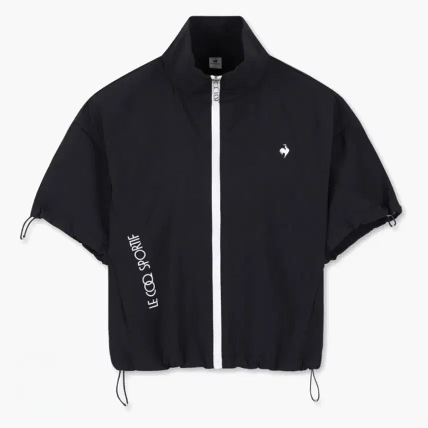 [BUNJANG] Le Coq Sportif Women's Seersucker Short Sleeve Jacket / 백화점정품)르꼬끄 숏 여성 시어서커 반팔자켓