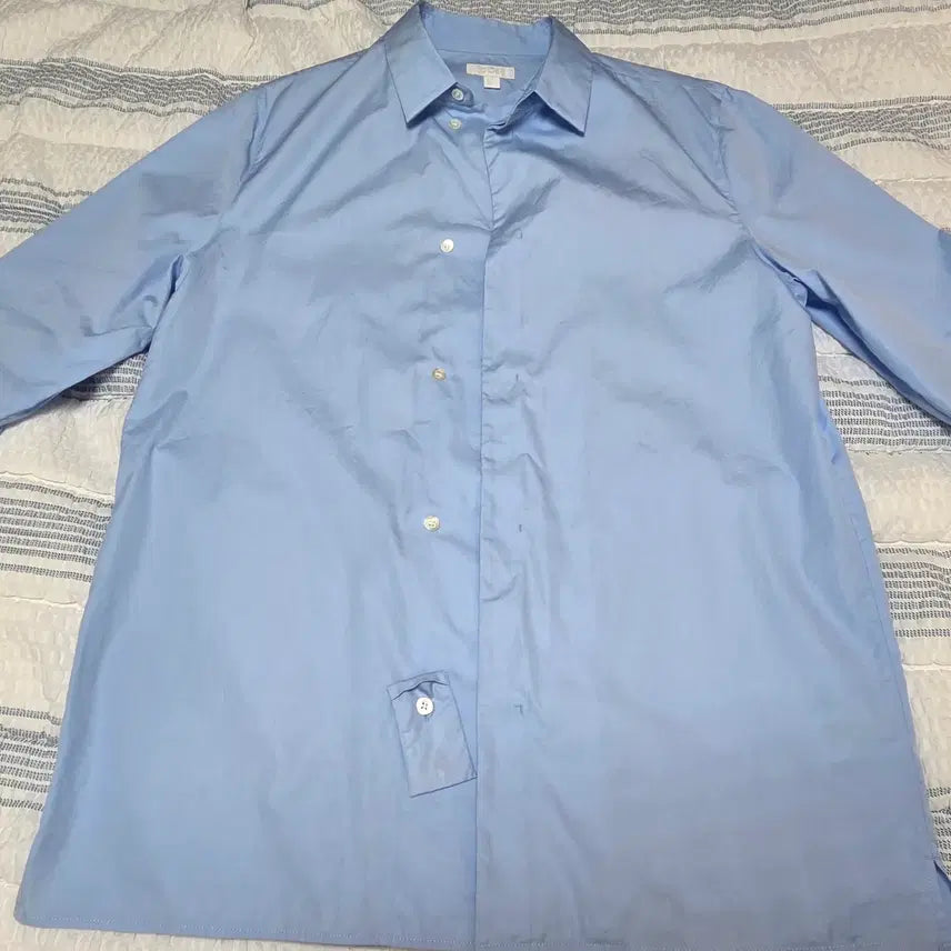 [BUNJANG] COS Hidden Button Concealed Placket Shirt Size 100 (15 3/4) / 코스 히든 버튼 컨씰드 플라켓 셔츠 100사이즈(15 3/4)팝니다!