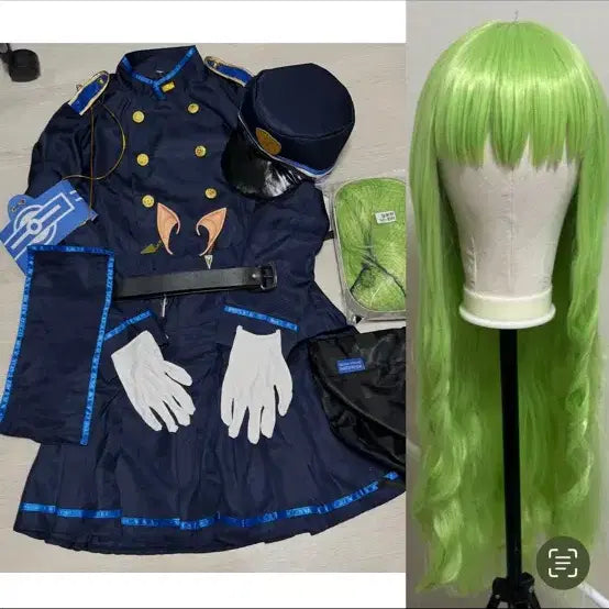 [BUNJANG] Blue Archive Tetsudogaki Hikari Cosplay Set / 블루아카 철도가키 히카리 코스프레