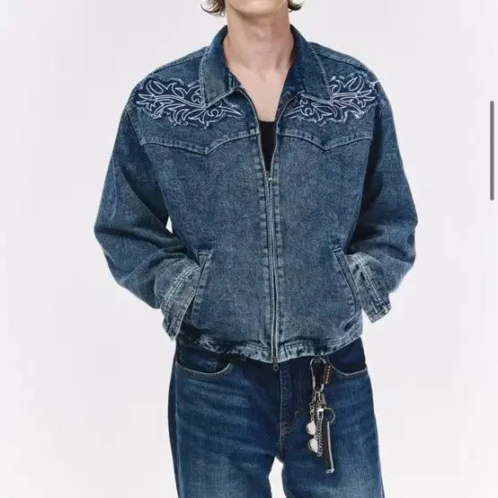 [BUNJANG] Greatest Western Denim Jacket XL / 그레이티스트 / 웨스턴 데님 청자켓 / 105 xl