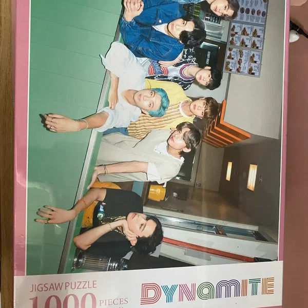 [BUNJANG] BTS Dynamite 1000 Piece Puzzle (Pink) - Sealed / [미개봉] 방탄소년단 다이너마이트 1000피스 퍼즐 핑크
