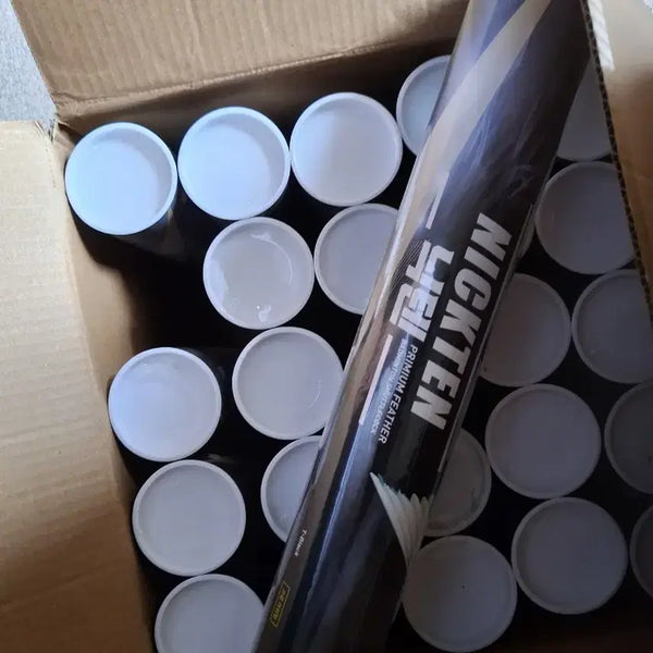 [BUNJANG] Nite Power Black Shuttlecocks (25 Tubes) / 닉텐블랙 셔틀콕 25타