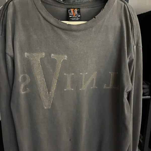 [BUNJANG] Saint Michael Varon Long Sleeve T-Shirt / 세인트 미카엘 브이론 롱슬리브