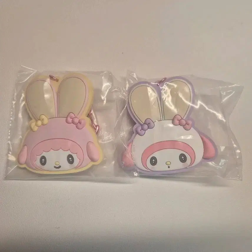[BUNJANG] Sanrio Omimi's Rabbit Gathering My Melody My Sweet Piano Mirror Keychain (Bundle Set) / 산리오 통통한 오미미의 토끼 모임 마이멜로디 마이스윗피아노 거울 키링