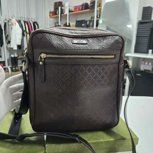 [BUNJANG] Gucci Signature Messenger Bag / [정품] 구찌 시그니처 메신저백