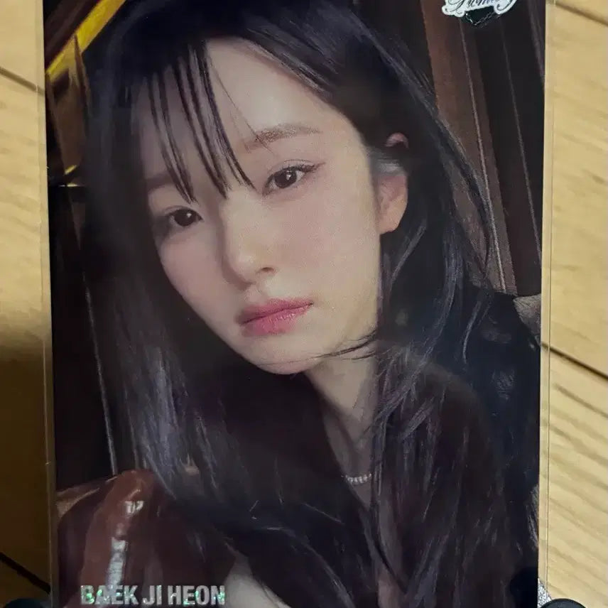 [BUNJANG] fromis_9 Baek Ji-heon Tera Card Selfie Limited Edition Photocard / 프로미스나인 테레카 백지헌 셀피 99장 한정