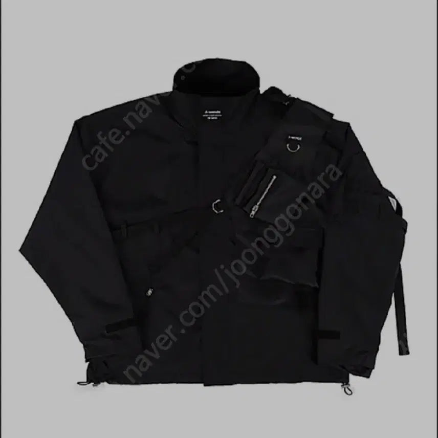 [BUNJANG] Awende Techwear Hard Jacket Black / 어웬드 테크웨어 하드자켓