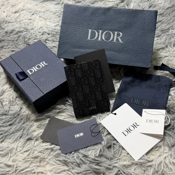 [BUNJANG] Dior Dior Oblique Organizer Black New Model / 디올 오블리크 오거나이저 풀구성 {신형}