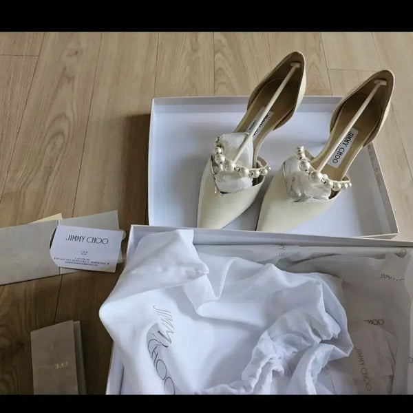 [BUNJANG] Jimmy Choo Aurelie Patent Leather Pumps / 지미추 오렐리(36반 사이즈)