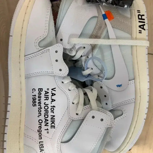 [BUNJANG] Air Jordan 1 x Virgil Abloh Archive Retro High Alaska White / 조던 1 x 버질 아블로 아카이브 레트로 하이 알래스카 화이트