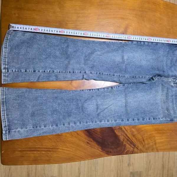[BUNJANG] Wide Leg Denim Pants / 청바지 와이드 데님 팬츠