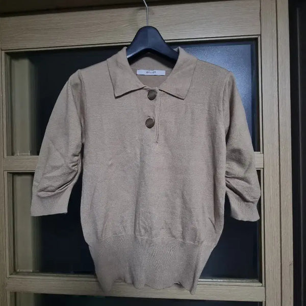 [BUNJANG] On&On Knit 7-Sleeve XS / 온앤온  니트 7부 xs