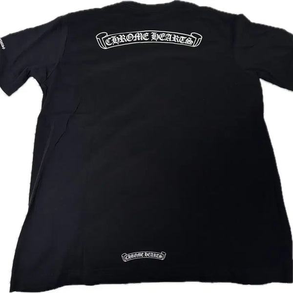 [BUNJANG] Chrome Hearts Scroll Logo T-Shirt Black / [XL]크롬하츠 스크롤 로고 티셔츠 블랙