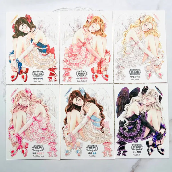 [BUNJANG] EUNDI Davi & Fini Sticker Set / [인스] 은디 EUNDI 다비 피니 세트