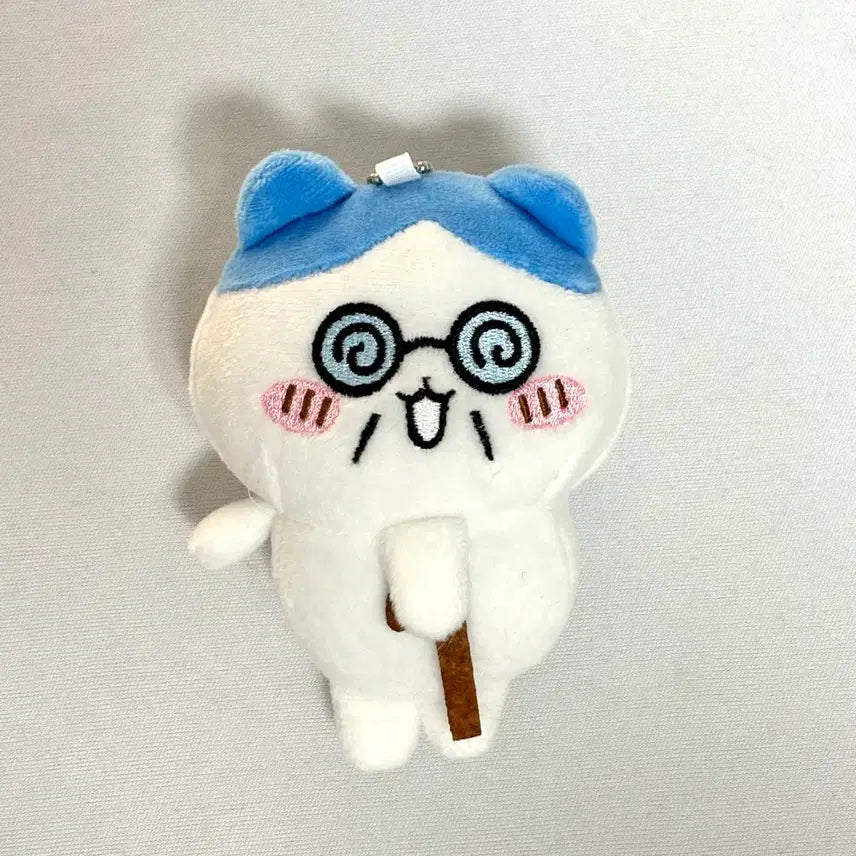 [BUNJANG] Nukukku Hachiware Plush Keychain / 늙크크 노인 하치와레 인형 키링 먼작귀 (새상품)