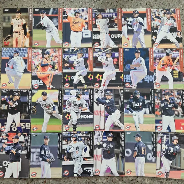[BUNJANG] KBO Hanwha Eagles 26 Normal Cards / KBO 26한화 노멀 카드