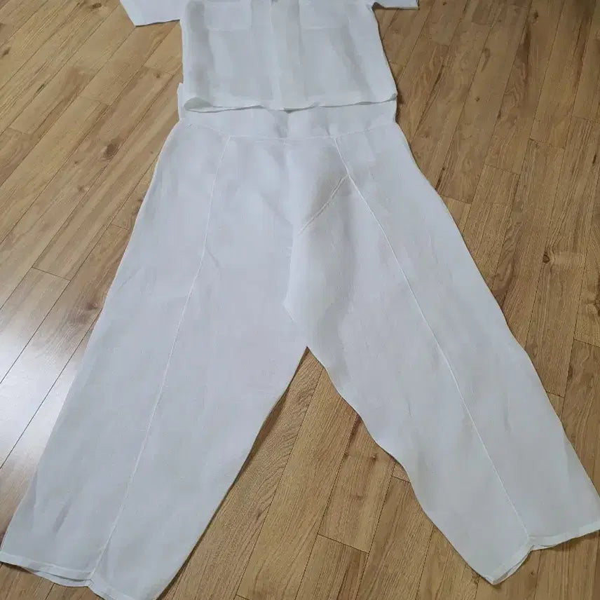 [BUNJANG] Premium Ramie Shirt and Pants Set / 고급모시셔츠랑 바지한벌 셋트가격입니다 (100ㅡ105) 드라이완료