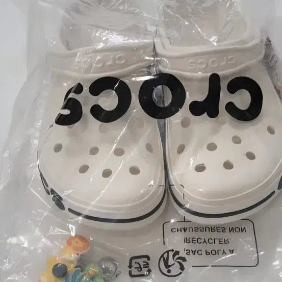 [BUNJANG] Crocs Baya Band Clogs White M6W8 250mm / (택배포함) 새상품  크록스바야밴드흰색 M6W8 250mm