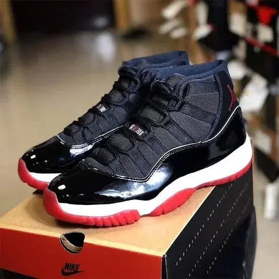 [BUNJANG] Nike Air Jordan 11 Bred Retro 2019 Men's US 8.5 / 새상품 /나이키 에어 조던 11 브레드 265