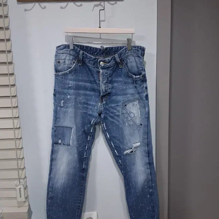 [BUNJANG] Dsquared2 Skinny Crop Jeans Size 48 (30-31) / 정품 디스퀘워드2 스키니크롭진48(30-31)