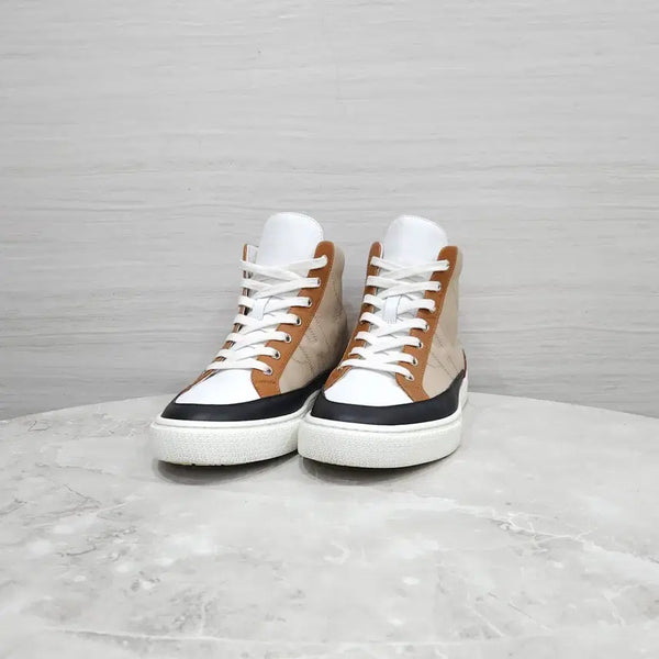 [BUNJANG] Hermes District Multicolor High-Top Sneakers / 41.5 / 에르메스 디스트릭트 멀티컬러 하이탑 스니커즈 H212897Z