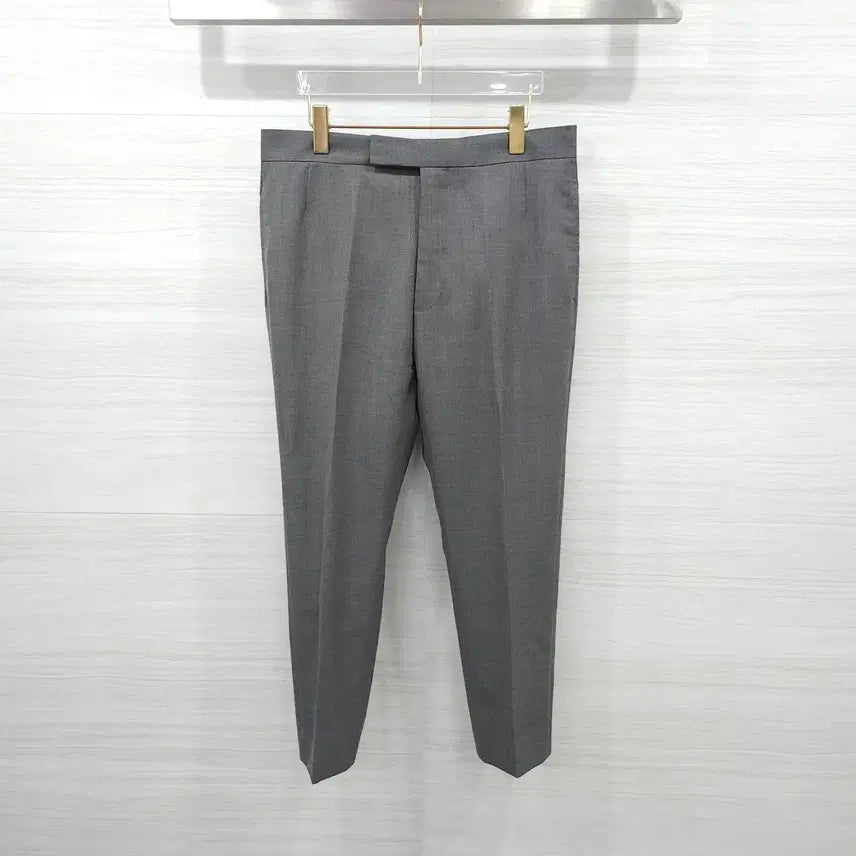 [BUNJANG] Thom Browne Classic Grey Tricolor Stripe Pants MSC001A Size 2 / 2 / 톰브라운 클래식 그레이 삼선 팬츠 MSC001A