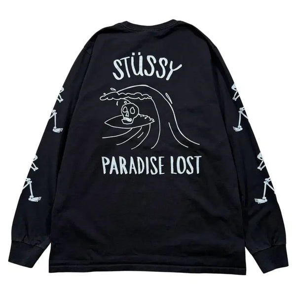 [BUNJANG] Stussy Paradise Lost Long Sleeve T-Shirt / 스투시 파라다이스 로스트 롱슬리브