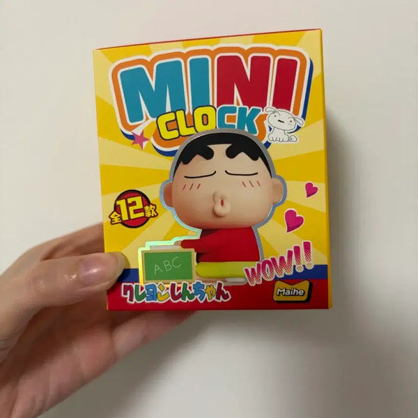 [BUNJANG] Crayon Shin-chan Mini Clock Set (Misae & Hiroshi) / 짱구는못말려 미니 클락 짱구 엄마아빠 봉미선 신형만 세트