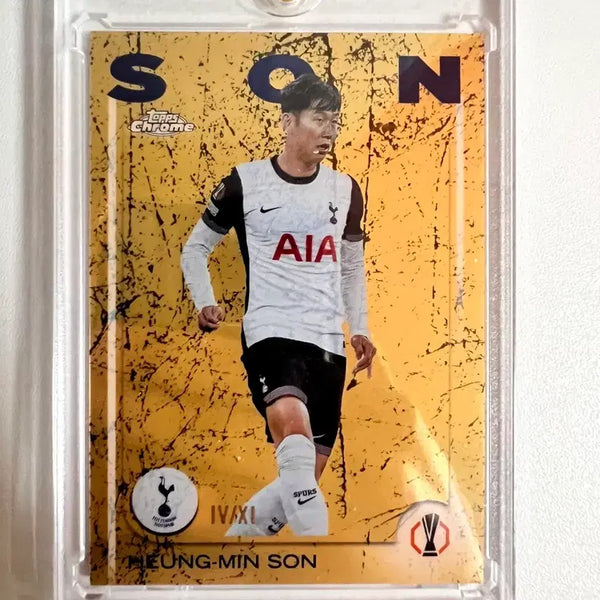 [BUNJANG] Topps Chrome Europa League Winning Season Son Heung-min XI Limited Card / 탑스 크롬 유로파 우승 시즌 손흥민 XI 한정 카드
