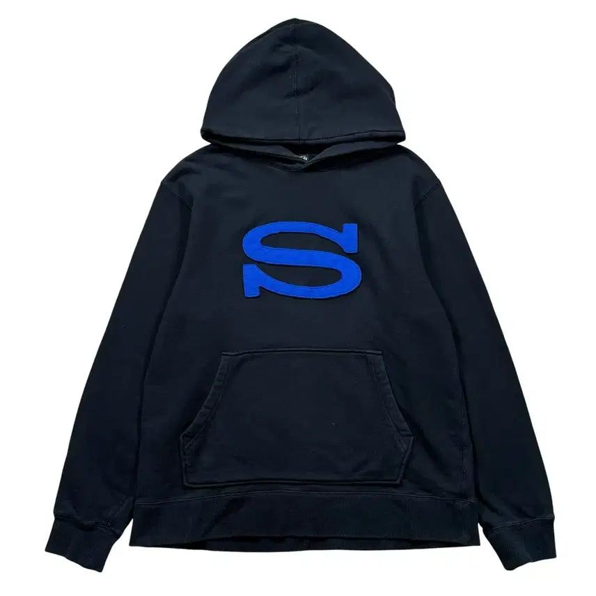 [BUNJANG] 00s Stussy S Big Logo Hoodie / 00s 스투시 S빅로고 후드티
