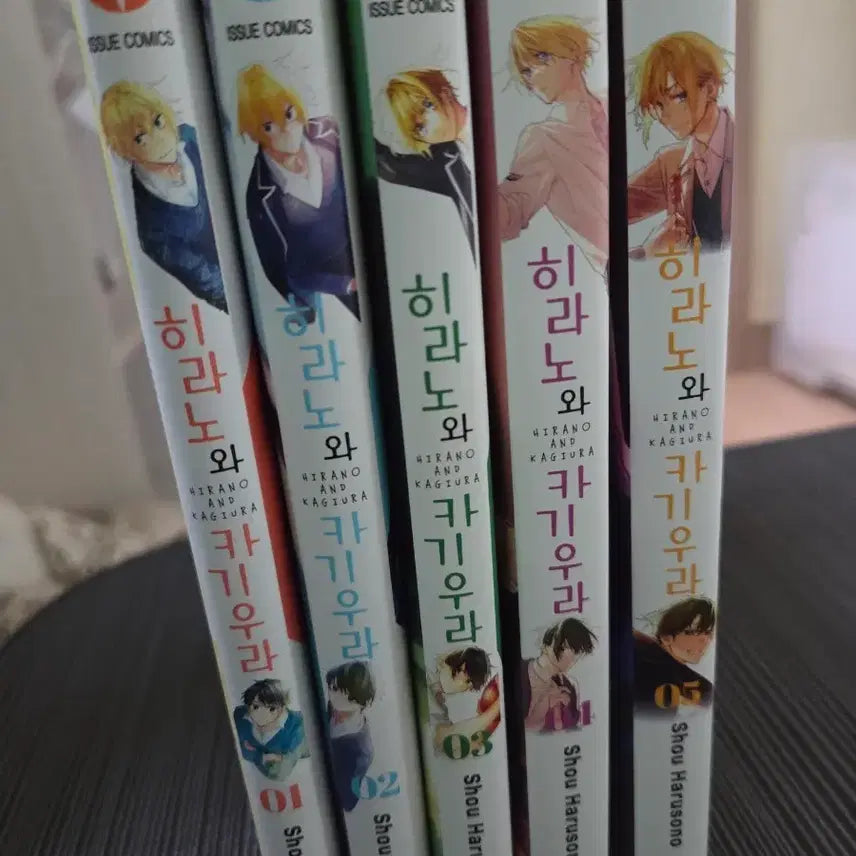 [BUNJANG] Hirano and Kagiura Vol. 1-5 Manga Set / 히라노와 카기우라 1-5권