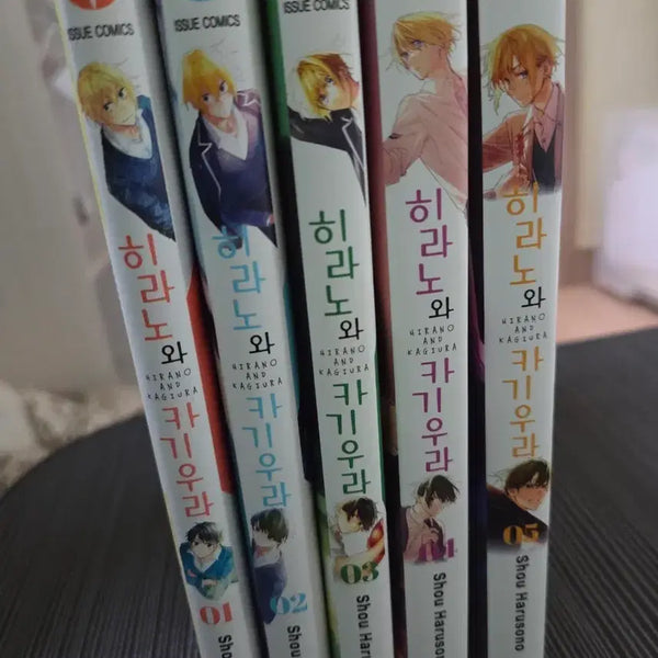 [BUNJANG] Hirano and Kagiura Vol. 1-5 Manga Set / 히라노와 카기우라 1-5권